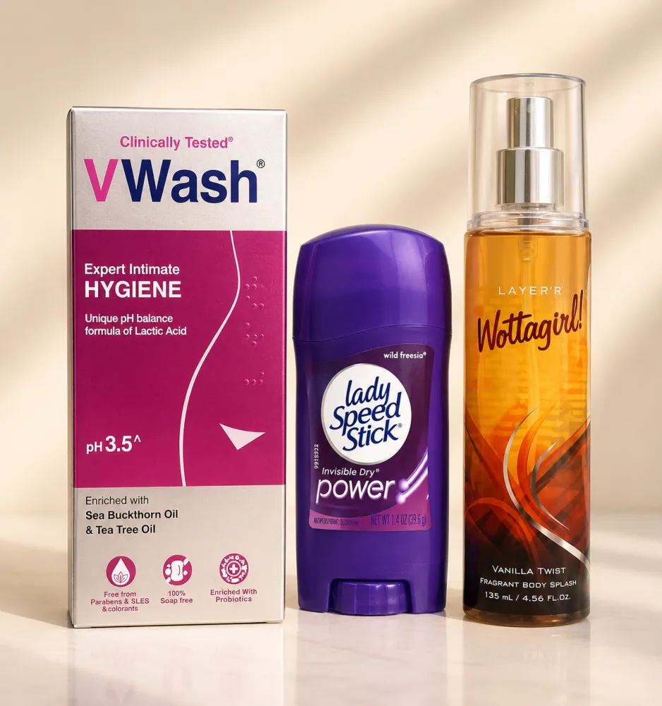 Women’s Personal Care & Freshness Combo