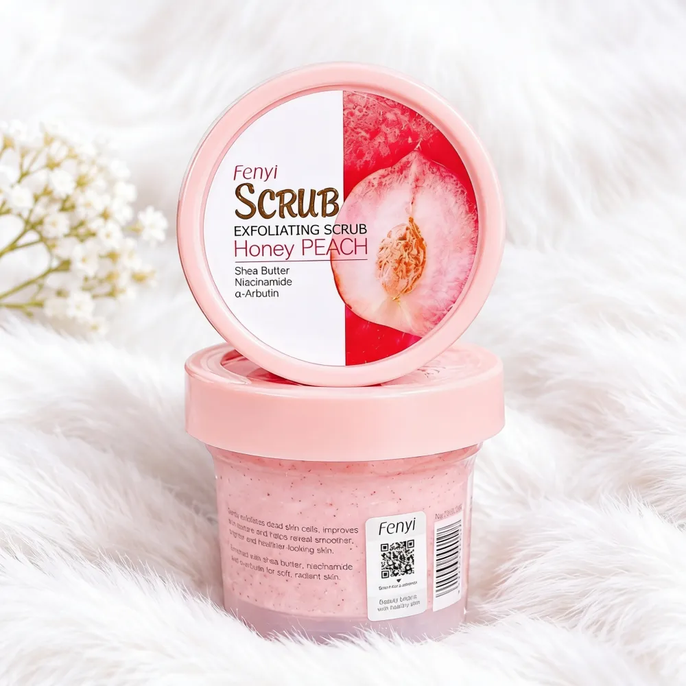 Fenyi Honey Peach Exfoliating Scrub | Fenyi | Pure Shaj